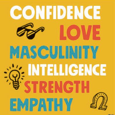 A book about confidence, love, masculinity, intelligence, strength and empathy for boys